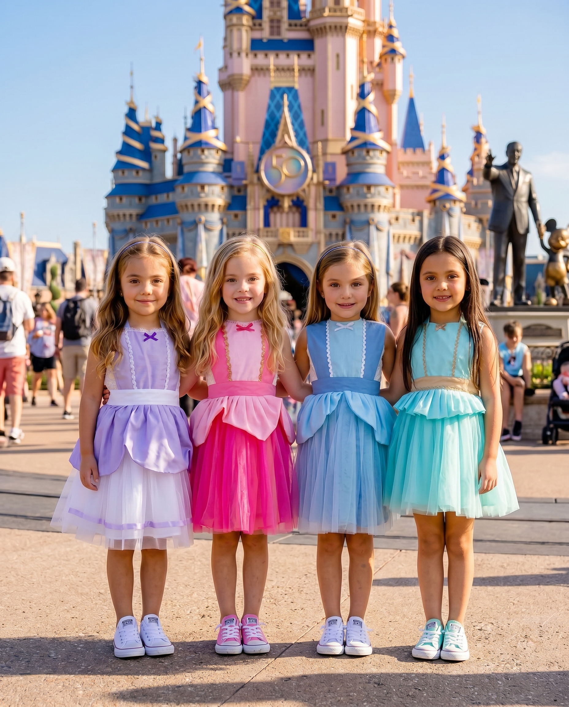 Clientas Algodón D' Azúcar en Disney